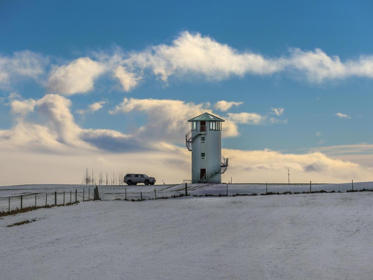Klettar Tower Iceland Flúðir Esterno foto